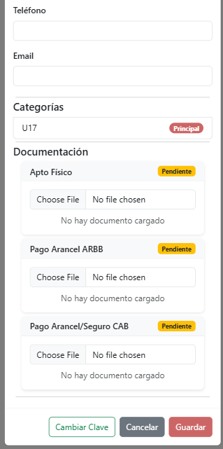 Captura Documentación
